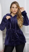 Blusa azul feminina