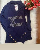 Blusa azul marinho