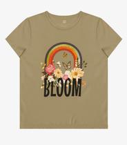 Blusa Baby Look Feminina Estampada Select Verde