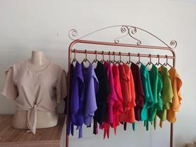 Blusa baby look, várias cores