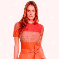 Blusa Bandage Listrada - Moda Casual Chic