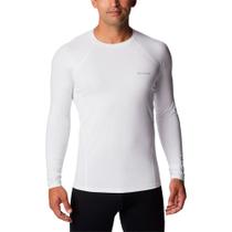 Blusa Baselayer Masculina Segunda Pele Térmica Midweight Stretch Branco - Columbia Blusa Baselayer Masculina Segunda Pele Térmica Midweight Stretch Branco - Columbia