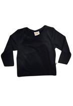 Blusa Basic Branca Preta Longa Have Fun