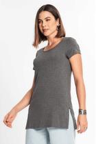 Blusa Básica Alongada Feminina Rovitex - Conforto e Estilo