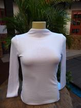 Blusa basica canelada