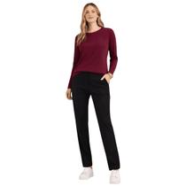 Blusa Básica Canelada Manga Longa Lunender Blusa Básica Canelada Manga Longa Lunender