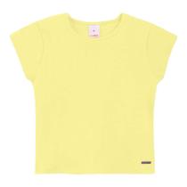 Blusa Básica Com Aroma Manga Curta Ribana Menina Marisol Blusa Básica Com Aroma Manga Curta Ribana Menina Marisol