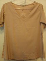 blusa basica decote em V
