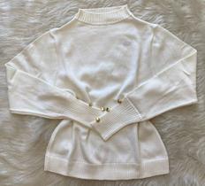 blusa básica det de botão