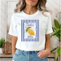 Blusa Basica Feminina Adulto Dolce Vita