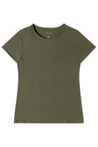 Blusa Básica Feminina Decote Redondo em Viscose Stretch - Malwee