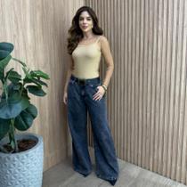 Blusa Básica Feminina em Tule Transparente para Sobreposição TAMANHO:PCOR:BEGE