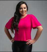 Blusa Básica Feminina Regular World Blusa Básica Feminina Regular World