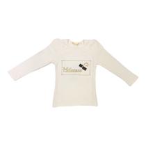 Blusa Básica Infantil Menina - KIKI & MILY