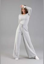 Blusa Básica Manga Longa Feminina em Cotton Just Basic