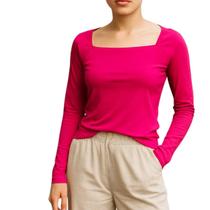 Blusa Básica Manga Longa Blusa Básica Manga Longa