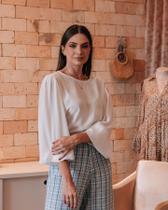 Blusa Basica Punho Off 44