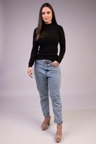 Blusa Básica SEM COSTURA com Muito Elastano - Jéssi Tricô