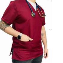 Blusa Bata Camisa Scrub Pijama Hospitalar Cirúrgico Sh
