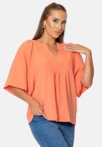 Blusa Bata Feminina Manga Flare