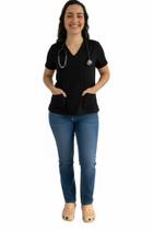 Blusa, Bata, Scrub feminino, Pijama cirúrgico, Uniforme enfermagem, Uniforme médico em GABARDINE
