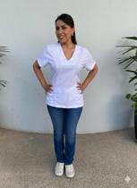 Blusa, Bata, Scrub feminino, Pijama cirúrgico, Uniforme enfermagem, Uniforme médico em GABARDINE