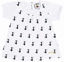 Blusa batinha para bebê Em Algodão gatinhos Molekada Blusa batinha para bebê Em Algodão gatinhos Molekada
