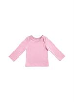 Blusa Bebê Rosa Bebê Unissex Mangas Longas - 01 Blusa Bebê Rosa Bebê Unissex Mangas Longas - 01