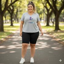 Blusa Blusinhas DeMalha Academia Feminina Plus Size Verão Soltinhas