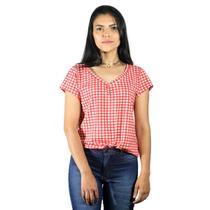 Blusa Blusinhas Feminina Gola V