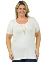 Blusa boa sorte plus size fenomenal