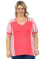 Blusa bonequinha plus size fenomenal