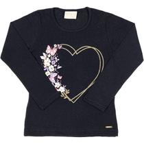 Blusa Borboleta Coração