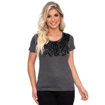 Blusa Bordado Babador