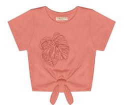 Blusa Bordado C/ Lantejoula Amarrar Na Frente No 4 (3 Anos) Blusa Bordado C/ Lantejoula Amarrar Na Frente No 4 (3 Anos)