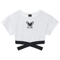 Blusa Boxy Feminina de Borboleta 5000049 Amora