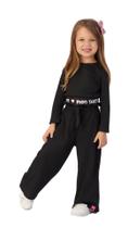 Blusa branca e preta funny rain manga longa Blusa branca e preta funny rain manga longa