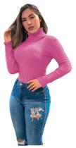 Blusa Cacharrel Canelada Tricot Outono Inverno