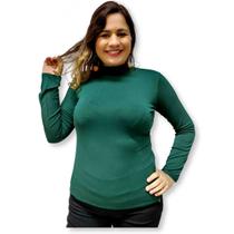 Blusa Cacharrel Com Gola Feminina Manga Longa Viscolycra