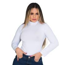 Blusa Cacharrel Feminina Segunda Pele Gola Alta - Look Modas Octavio