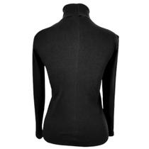 Blusa Cacharrel Preta Feminia Gola Alta Thamawey Tamanho:P Blusa Cacharrel Preta Feminia Gola Alta Thamawey Tamanho:P
