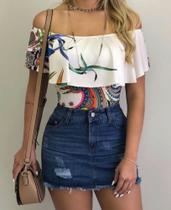Blusa caidinha chan chan Blusa caidinha chan chan
