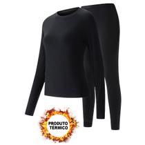 Blusa Calça Longa Flanelada Térmica Esquenta Gelado Protege - Meimi Amores