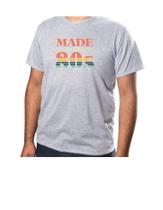 Blusa Camisa Básica Personalizada Música Anos 80 Estampa Made In The 80s Poliéster Blusa Camisa Básica Personalizada Música Anos 80 Estampa Made In The 80s Poliéster