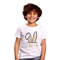 Blusa camisa camiseta infantil Juvenil Menino Menina pascoa coelho 12