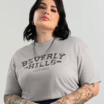 Blusa Camisa Feminina Plus Malha Comfort Oceano Paci