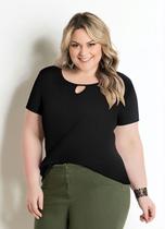 Blusa Camisa Feminina Plus Size Animal Print Elegante Casual - Marguerite