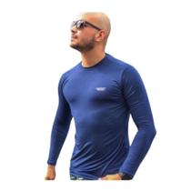 Blusa Camisa Segunda Pele Com Proteção Solar Térmica Masculina