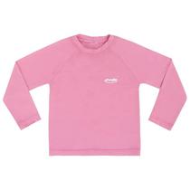 Blusa Camisa Térmica Praia Piscina Proteção Uv50+ Infantil Coloridas Lisas Tamanho 4 ao 12 - Everly