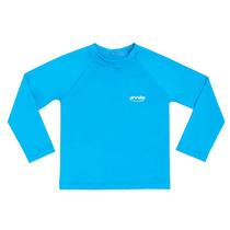 Blusa Camisa Térmica Praia Piscina Proteção Uv50+ Infantil Coloridas Lisas Tamanho 4 ao 12 - Everly